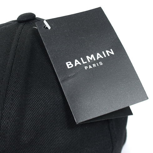 Balmain Black Basic B Cap